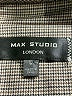 Max Studio Houndstooth Brown Gray Coat Size L - photo 6