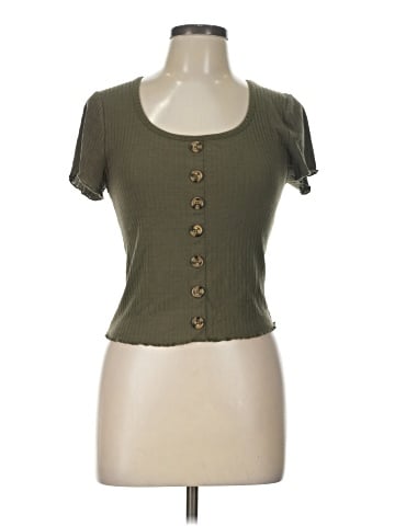 Derek Heart Short Sleeve Henley (view 1)