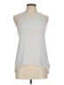 Athleta Silver Sleeveless T-Shirt Size M - photo 1