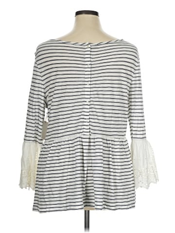Caslon 3/4 Sleeve Top (view 2)
