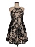 Bebe 100% Polyester Black Cocktail Dress Size 8 - photo 1