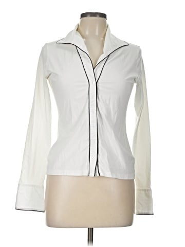 Anne Fontaine Long Sleeve Blouse (view 1)