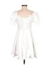 Shein White Cocktail Dress Size 6 - photo 2