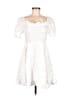 Shein White Cocktail Dress Size 6 - photo 1