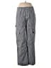 Edikted Stripes Gray Cargo Pants Size M - photo 1
