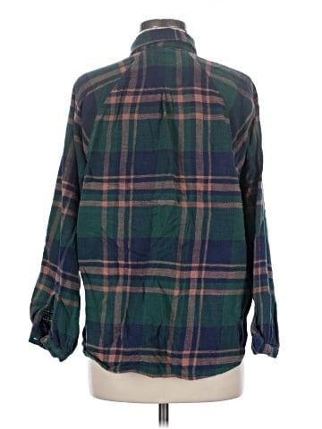 American Eagle Outfitters Long Sleeve Button-Down Shirt (view 2)