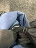Art Class 100% Nylon Solid Blue Track Jacket Size 14 - photo 3