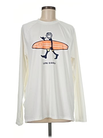 Life Is Good Long Sleeve Top (view 1)