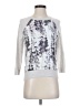 J.Crew 100% Wool Print Silver Wool Pullover Sweater Size S - photo 1