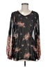 CAbi 100% Polyester Black Long Sleeve Blouse Size M - photo 1