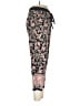 Umgee 100% Rayon Paisley Black Blue Casual Pants Size M - photo 4