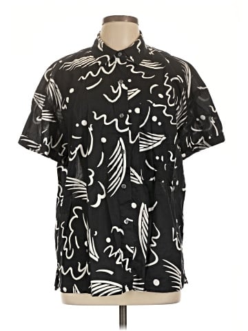 Rails Short Sleeve Button-Down Shirt (view 1)