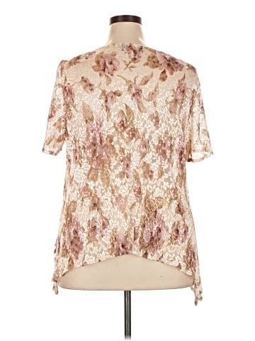 Connected Apparel Short Sleeve Blouse (view 2)