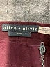 Alice + Olivia Burgundy Active Pants Size 6 - photo 7