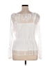 Scully 100% Nylon White Long Sleeve Blouse Size XL - photo 2