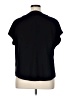 Apt. 9 Black Short Sleeve Blouse Size XL - photo 2