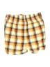 Hurley Plaid Yellow Shorts Size 6-9 mo - photo 2