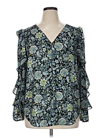 Ann Taylor LOFT 3/4 Sleeve Blouse (view 1)