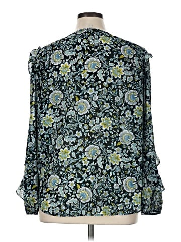 Ann Taylor LOFT 3/4 Sleeve Blouse (view 2)