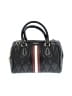 Bally 100% Leather Stripes Black Leather Satchel One size - photo 1