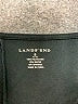 Lands' End Solid Black Casual Dress Size S - photo 7