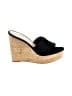 Veronica Beard Black Wedges Size 8 1/2 - photo 1