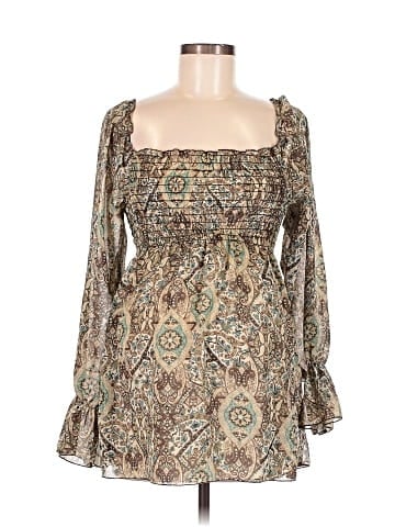 Duo Maternity 3/4 Sleeve Blouse (view 1)