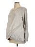Seraphine Gray Sweatshirt Size Lg Maternity - photo 1