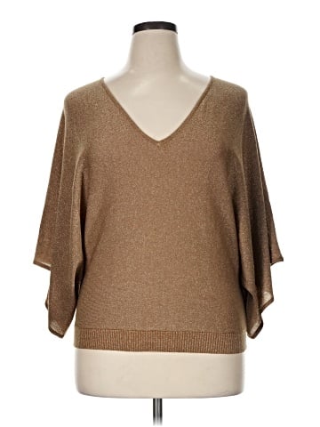 New York & Company 3/4 Sleeve Top (view 1)