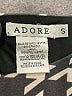 Adore 100% Polyester Houndstooth Gray Casual Dress Size S - photo 7