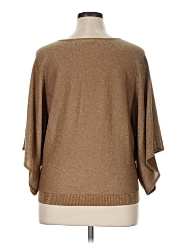 New York & Company 3/4 Sleeve Top (view 2)