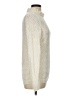 Talbots Chevron-herringbone Ivory Turtleneck Sweater Size L - photo 4