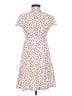Derek Heart Hearts White Casual Dress Size S - photo 2
