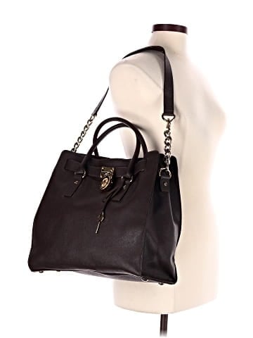 MICHAEL Michael Kors Leather Satchel (view 2)