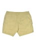 Natural Reflections Solid Yellow Khaki Shorts Size 2 - photo 2
