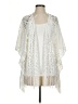Material Girl 100% Polyester Ivory Kimono Size XS - photo 1