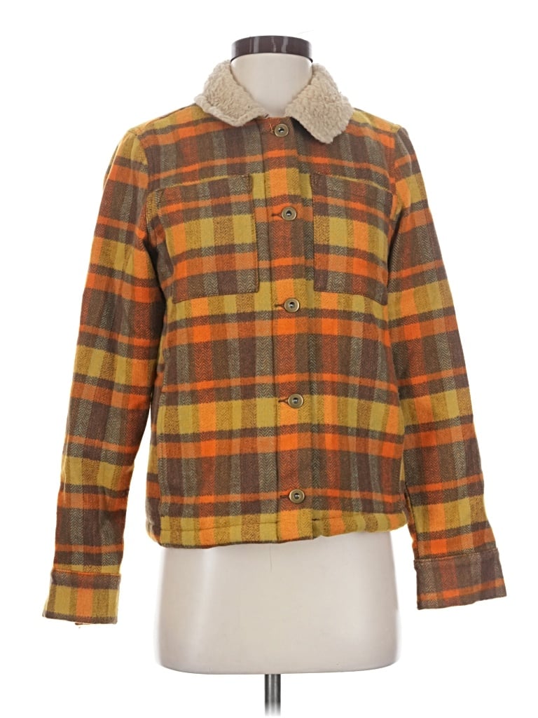 Pre-owned Toad And Co Cardigan Sweater In Orange