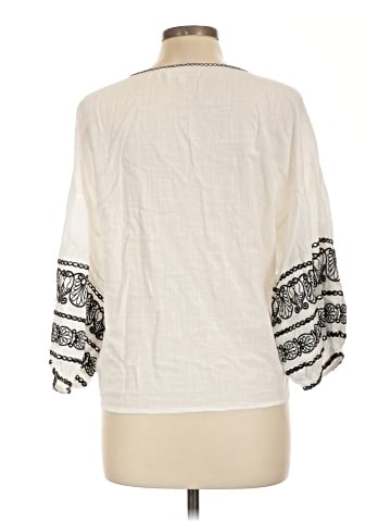 Max Studio 3/4 Sleeve Blouse (view 2)