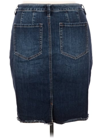 Lane Bryant Denim Skirt (view 2)