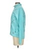 lucy 100% Polyester Color Block Teal Windbreaker Size XS - photo 6