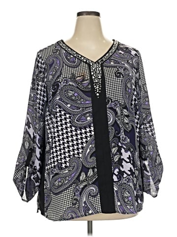 Avenue 3/4 Sleeve Blouse (view 1)