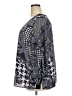 Avenue 100% Polyester Purple 3/4 Sleeve Blouse Size 18 Plus - photo 5
