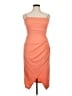Laundry by Shelli Segal Solid Orange Cocktail Dress Size 14 - photo 1