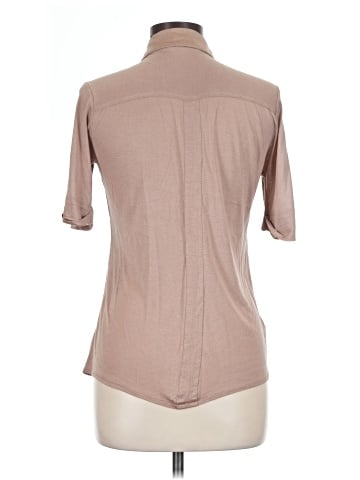 Stefanel Short Sleeve Silk Top (view 2)
