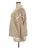 Unbranded 100% Polyester Metallic Tan Pullover Sweater Size 2X - photo 5