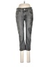 Noir Hearts Gray Jeans Size 2 - photo 1