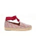 J.Crew Red Flats Size 7 1/2 - photo 1