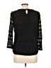 Calessa Black 3/4 Sleeve Blouse Size L - photo 2