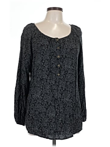 Faded Glory Long Sleeve Blouse (view 1)