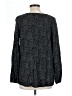 Faded Glory 100% Rayon Black Long Sleeve Blouse Size L - photo 2